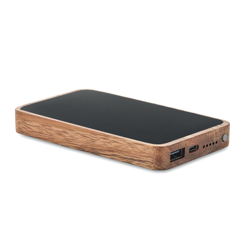 Kabelloses Ladegerät aus Holz